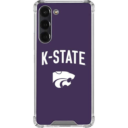 Kansas State University K-State Logo Galaxy S24 FE Clear Case